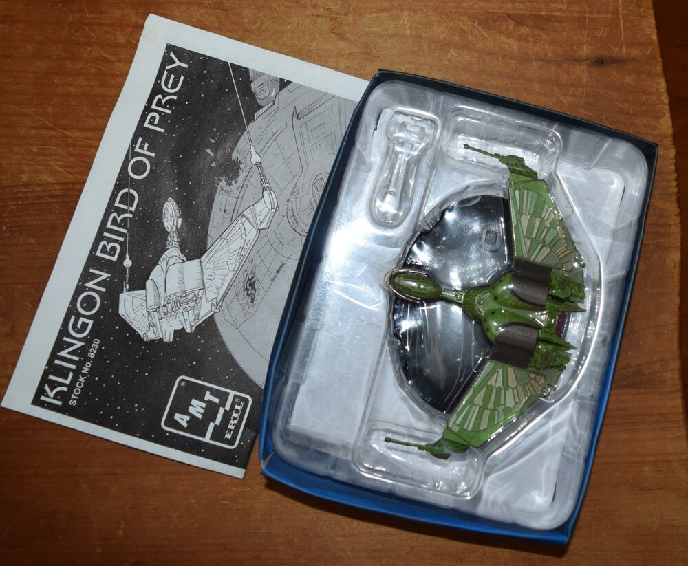Star Trek Starship Collection #3 Klingon Bird Of Prey Model Eaglemoss